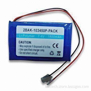 Lithium Polymer Rechargeable Battery Pack with Long Lasting Power and Protection Circuit Board